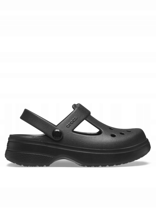 Crocs 210615-001 Kids Classic Mary Jane Сабо чорні шльопанці напівчеревики J3 34-35 — фото 2