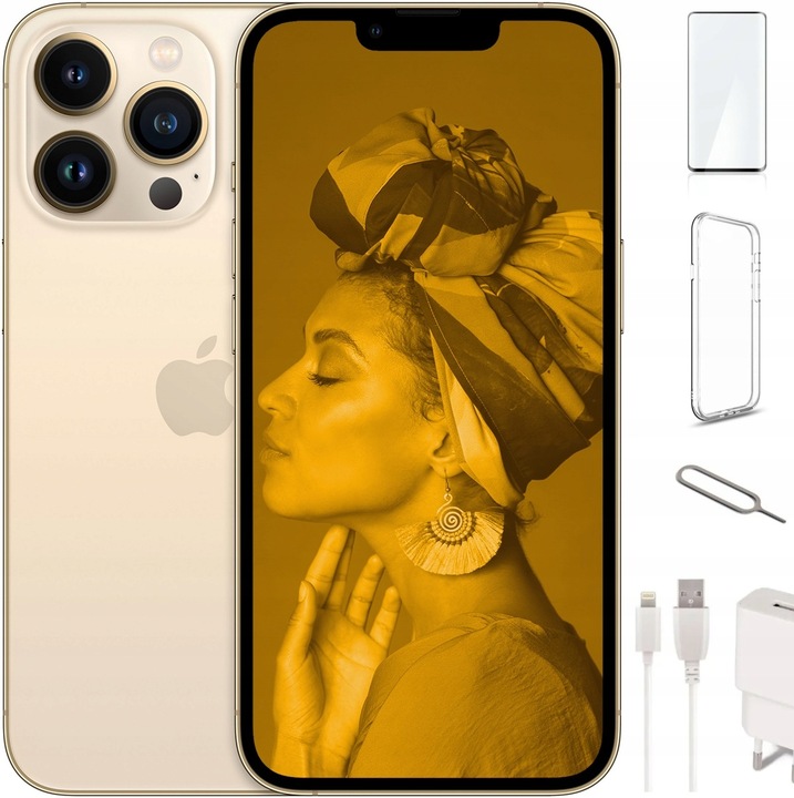 Apple iPhone 13 Pro 256G ゴールド 本体 iPhone 13 Pro | 256 GB | Złoty - odnowiony i z gwarancją od