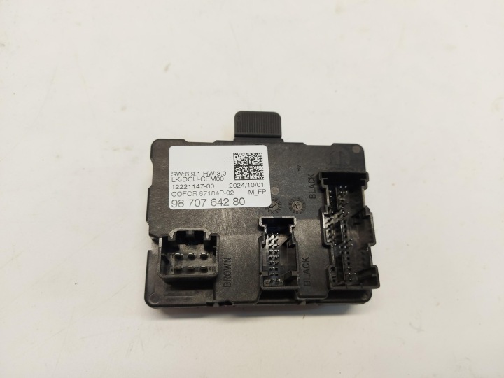OPEL Grandland II 2024+ modul riadiaca jednotka dvere predok ľavý 9870764280
