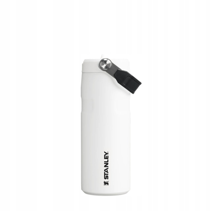 Láhev Stanley IceFlow Flip Straw 0,47 L Chalk 40 h s ledem a brčkem