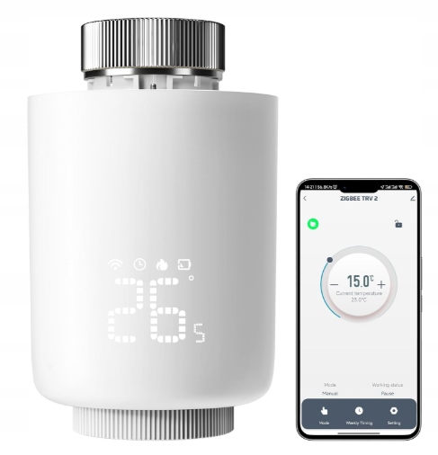 Dewenwils Inteligentní termostatická kartuše Zigbee 3.0 – Smart Life