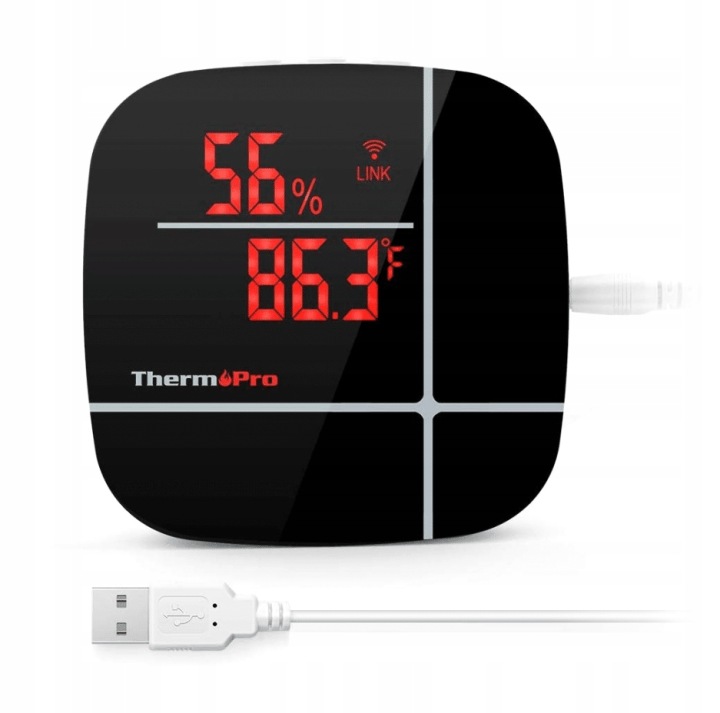 Teploměr Wi-Fi vlhkoměr ThermoPro TP-90 Alexa
