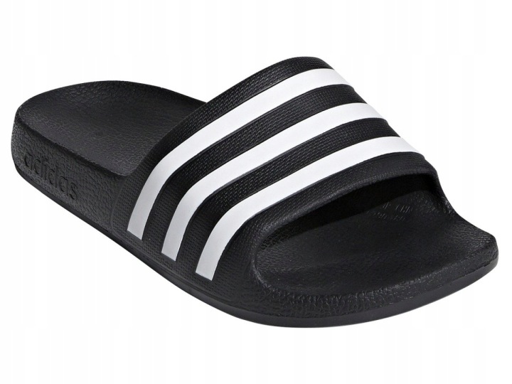 ADIDAS шльопанці чорні з білими ремінцями 31 6GA — фото 10