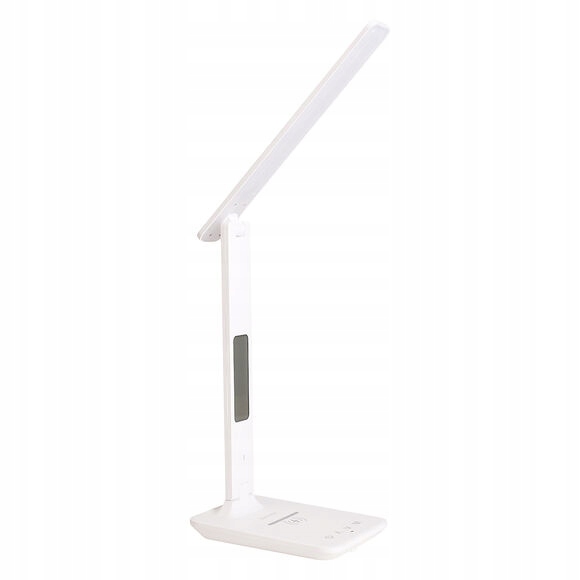 Smukee Stolní lampa kalendář indukční nabíječka 17,3x11,7x33,4 Bílá
