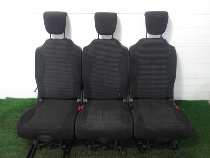 CITROEN C4 GRAND PICASSO 06-13 seat rear right central rear part 2-RZAD