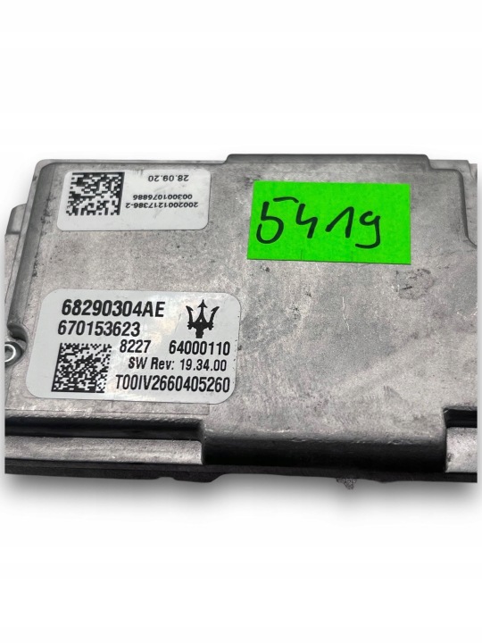 MASERATI LEVANTE KAMERA PRZEDNIEJ Okná nová OE 68290304AE 670153623 $J