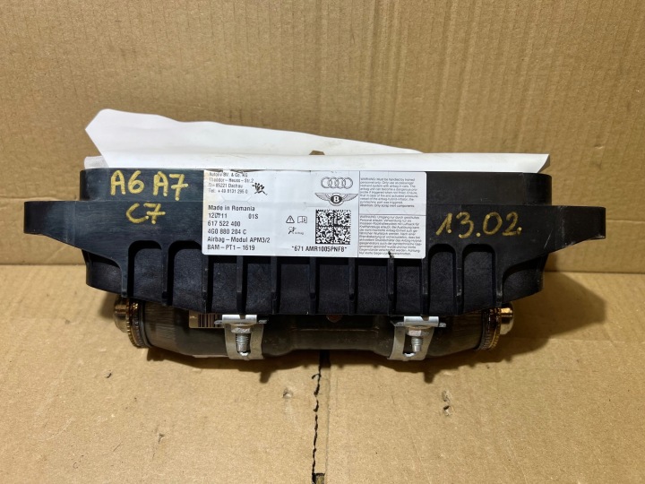 AUDI A6 A7 C7 airbag passeggeri AIR BAG del cruscotto 4G0880204C