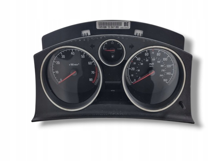 dials Opel Zafira B 2007 13251608