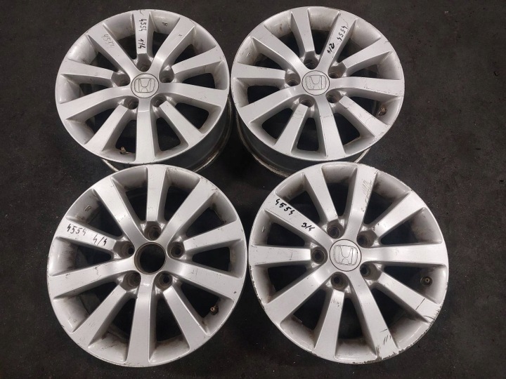 CERCHI di alluminio KOMPLET 4SZT 5X114,3 6,5Jx16 ET45 FI64,1 HONDA FR-V e