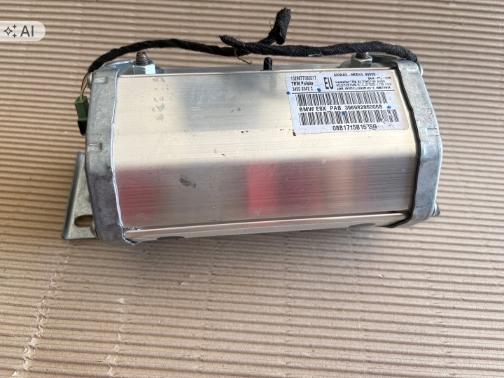 BMW E87 airbag air passegers 39698286006B 34009342C