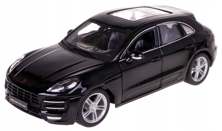 Burago 1:24 18-21077 Porsche Macan чорний — фото 6