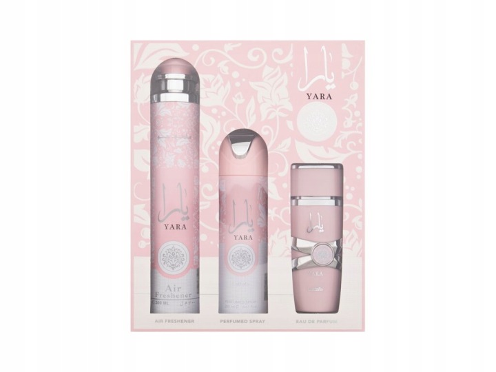 lattafa yara woda perfumowana 100 ml   zestaw  