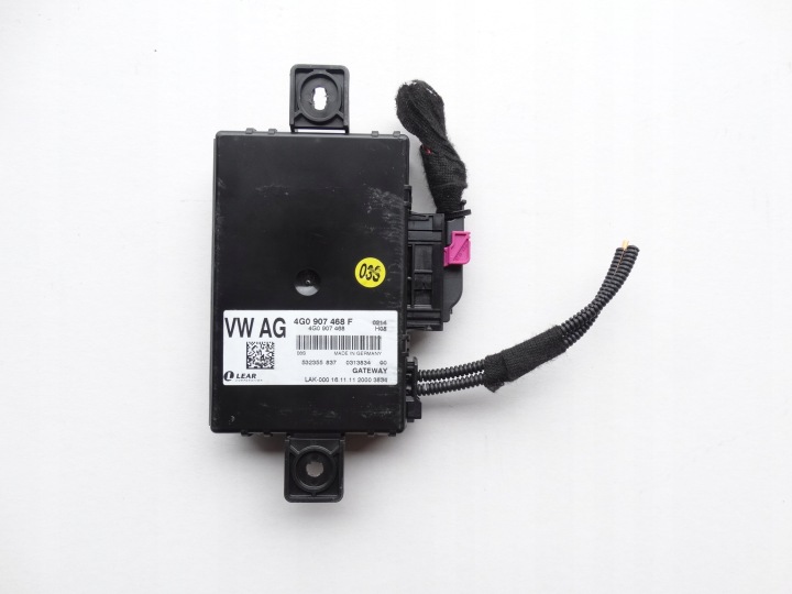 AUDI A6 C7 11-18 modul riadiaca jednotka GATEWAY 4G0907468F Originál ASO