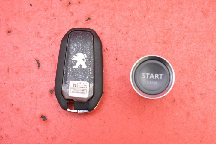 kľúčik PILOT tlačítko START/STOP 96777946ZD PEUGEOT 508 1 a LIFT 14-20