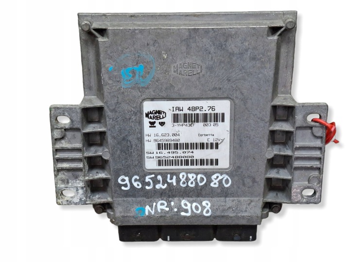 Bedienteil DES MOTORS IAW48P2.76 9645989480 9652488080 Peugeot Citroen 1.1 8V