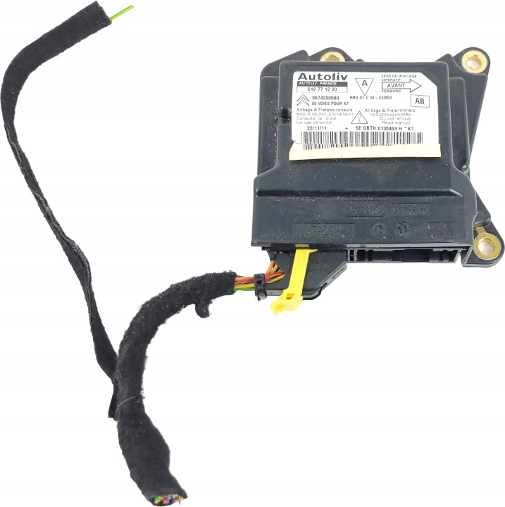 CITROEN C5 III X7 LIFT Sensor SENSOR airbag AIRBAG 9674290580