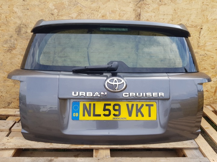 TOYOTA URBAN CRUISER porte du coffre/hayon coffre arrière arrière gris