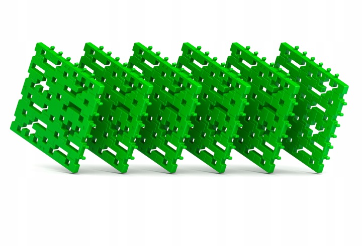 Basic Baseplate Зелений 6 шт. — фото 3