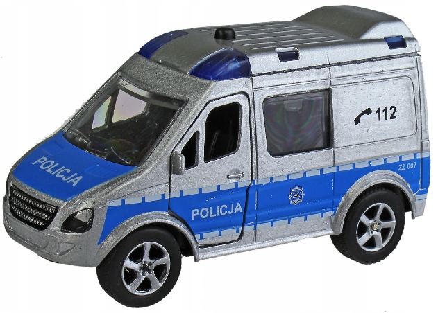 Автомобіль Транспортний засіб Машинка Для Дітей Van Policja Поліцейський — фото 9