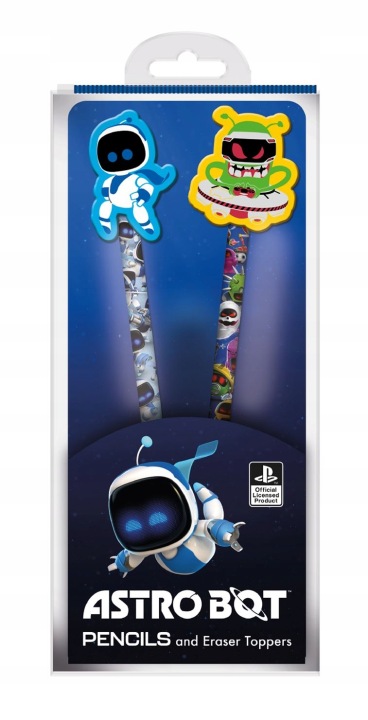Набір Олівці З Гумками олівець Гумка Astro Bot