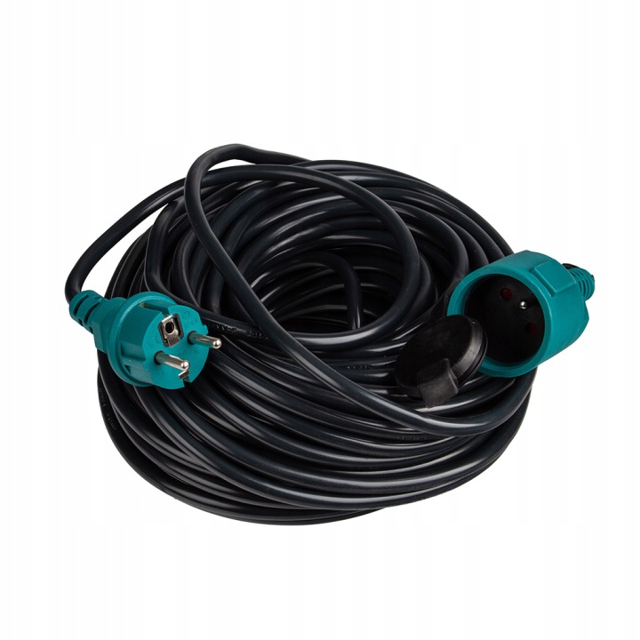 Prodlužovací Kabel Zahradní Pro Světla Stavební Sekačky 30 m 3 x 2,5 mm Vnější