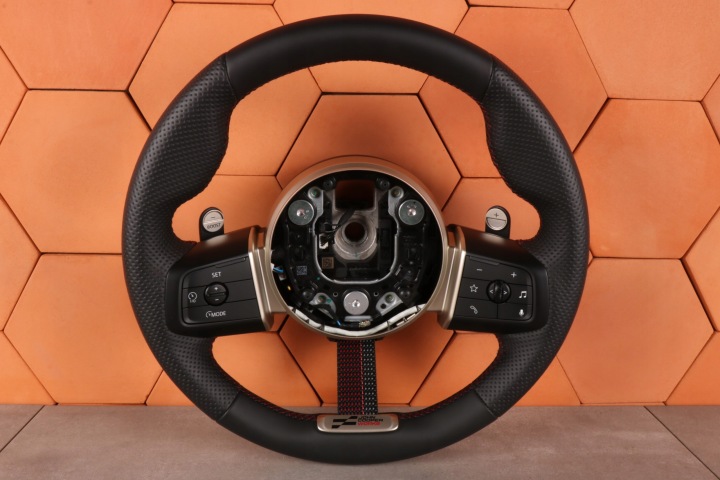 MINI F65 F66 F67 U25 Originale volante JCW GRZANA PALETTE CAMBIO ASYSTENT