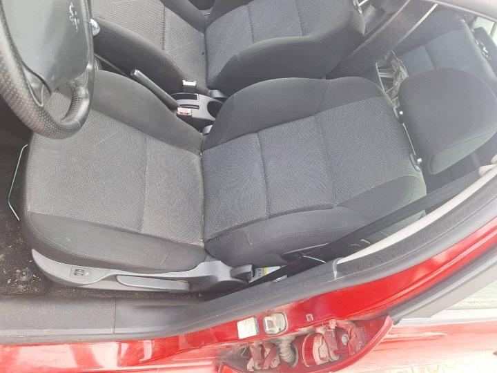 seats KOMPLET left right seat rear part PEUGEOT 207 and HATCHBACK 5D