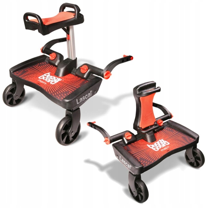 LASCAL підніжка для візка з сідлом SADDLE+ MAXI buggyboard — фото 7
