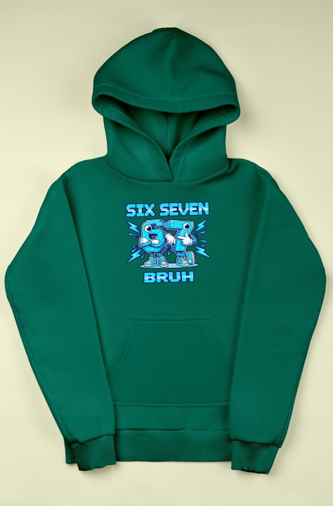 Кофта дитяча 67 SIX SEVEN VIRAL BRUH 104 хлоп'яча дівчача — фото 3