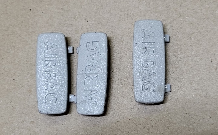 3X Couvre Couverture tablier moteur SLUPKA de l’Airbag Airbag POWIETRZENEJ VW PASSAT B6 3C