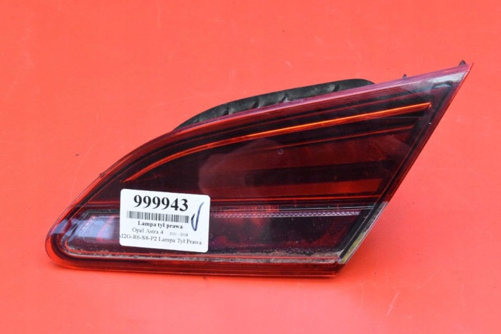 Licht rechts heck hinten LED UK 13281882 OPEL ASTRA 4 IV J 3D HB GTC 11-18