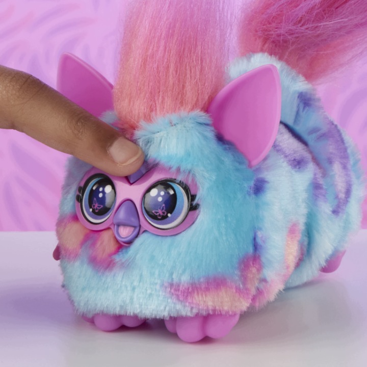 Furby DJ Furblets Розтяжна м'яка іграшка Flut-Ter-Luv Hasbro G2942 — фото 5
