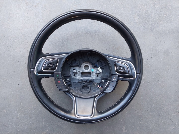 steering wheel, leather complete JAGUAR XJ IV X351