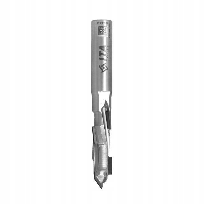 Ita Tools průchozí diamantová fréza Eco Z1+1 D12 I36 L91 S12 mm 3 spirály