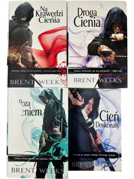 Zdjęcie egzemplarza: Trylogia Nocnego Anioła 1-3 + Cień Doskonały / Brent Weeks