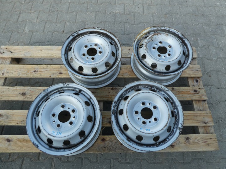 4X CERCHI FERRO CERCHIO FIAT DUCATO CITROEN JUMPER PEUGEOT BOXER 1366237080