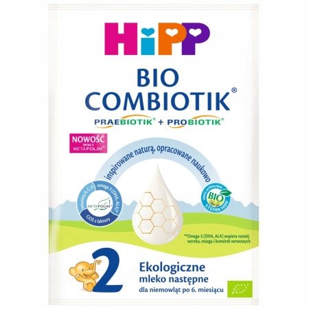 HiPP BIO Combiotik 2 молоко для немовлят по 6. місяця 550 г — фото 12