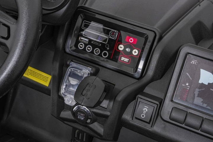 JEEP багі для 2 дітей акумулятор 48 В 4x200 Вт колеса EVA пульт — фото 14