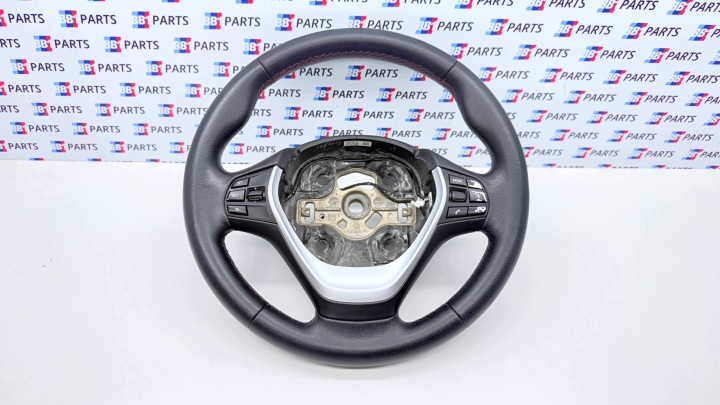BMW F30 F32 kormány SPORTLINE MULTIFUNKCJA TEMPOMAT bőr CZERWONA NIC