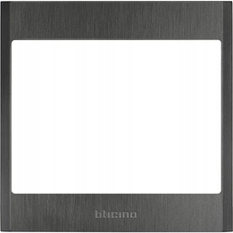 Linea 5000 rámeček modulu videotelefonu nikl Bticino 345202