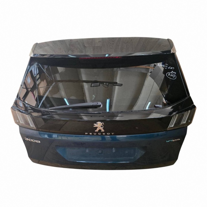 kufrové dvere kufra kompletná Z KAMERA PEUGEOT 3008 II LIFT lak ESYD