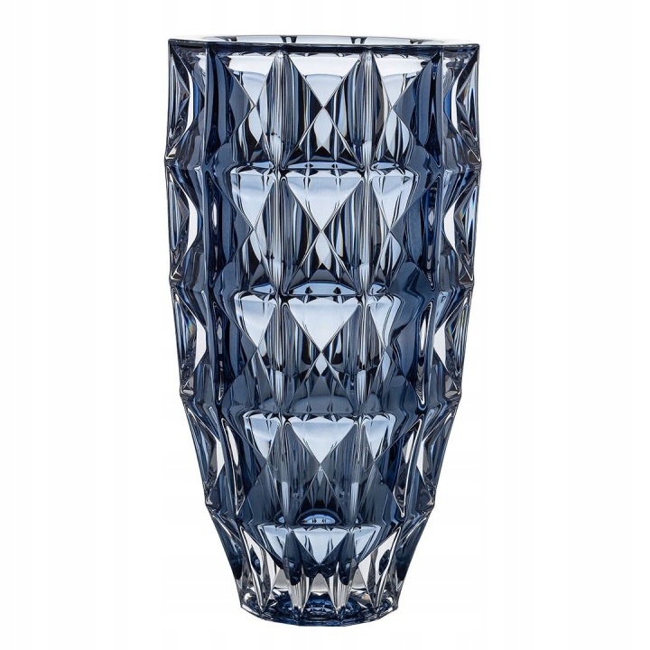 Bohemia Diamond Smokey Blue Váza (280 MM)