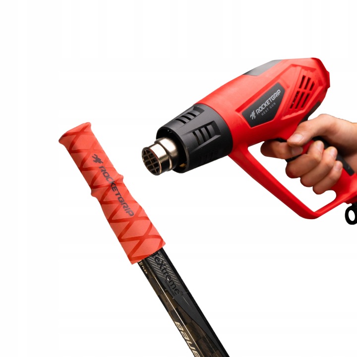 RocketGrip Наконечник RocketGrip Гумовий Ультра Grip, червоно-чорний, Дитячий-Jun — фото 2