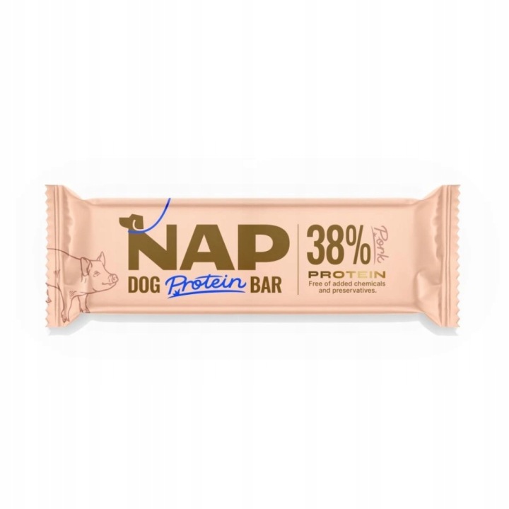 Ласощі NAP батончик свинячий протеїновий 50 г