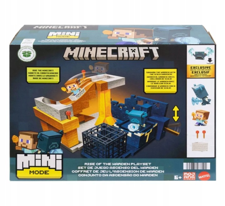 Mattel Minecraft Набір Повернення Вартового HXT72 Міні MODE 2 Фігурки