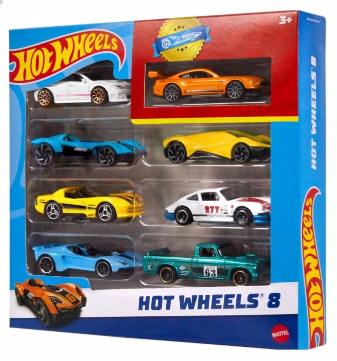 Машинки HOT WHEELS машинки 8 шт. набір машинки MATTEL / HPV78