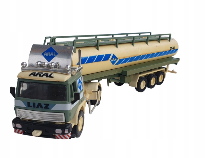Starý model cisterny TIR LIAZ ARAL MONTI SYSTEM 1:48 Československo 70 ...