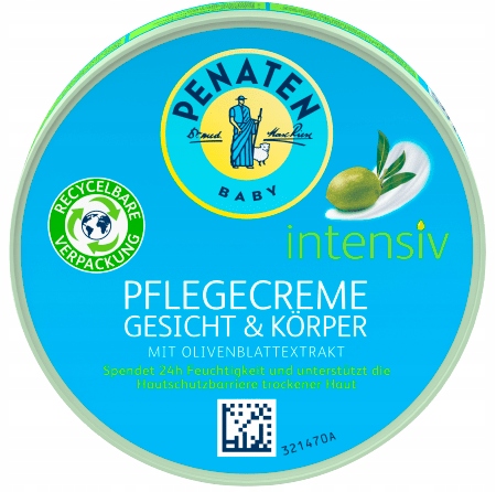 Penaten Intensiv Pflegecreme Gesicht Korper 100 мл — фото 2