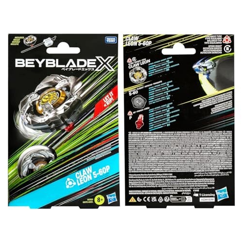 BEYBLADE X CLAW LEON 5 60P набір стартовий з запускачем для дітей — фото 5