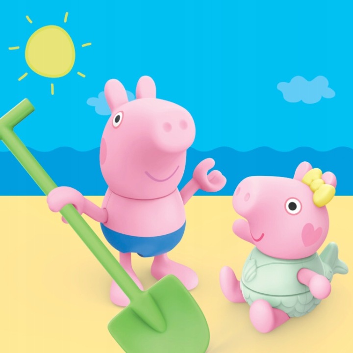 Свинка PEPPA - брати і сестри на пляжі — фото 9